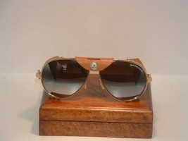 Pre-Owned Men’s Gold Alpina Spectravision Arctis 3489 Sunglasses - $563.31