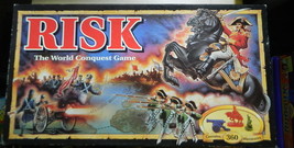 Risk The World Conquest  Vintage 1993  Board Game-Complete - £13.36 GBP