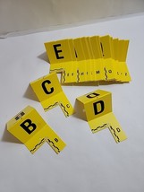 Actual Original Forensic Crime Scene Evidence Marker Numbers Left Behind - $708.92 MXN
