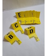 Actual Original Forensic Crime Scene Evidence Marker Numbers Left Behind - $51.61 CAD