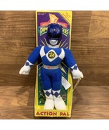 Mighty Morphin Power Rangers Action Pals Plush 10” Blue Ranger Figure NI... - $542.62 MXN