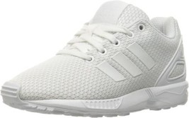 adidas Youth ZX Flux Athletic Shoes Color Haze Coral White Size 2M - £55.32 GBP