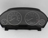 Speedometer Sedan MPH Base Fits 2012-2016 BMW 320i OEM #23687 - £82.98 GBP