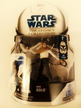 Star Wars The Legacy Collection Han Solo Sandstorm Figure MOC FDOI Helmet Card - £19.31 GBP