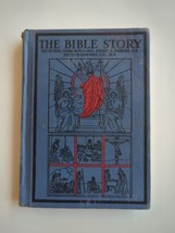 Vtg 1931 The Bible Story A Textbook in Biographical Form Rev. George Johnson HC - £11.36 GBP