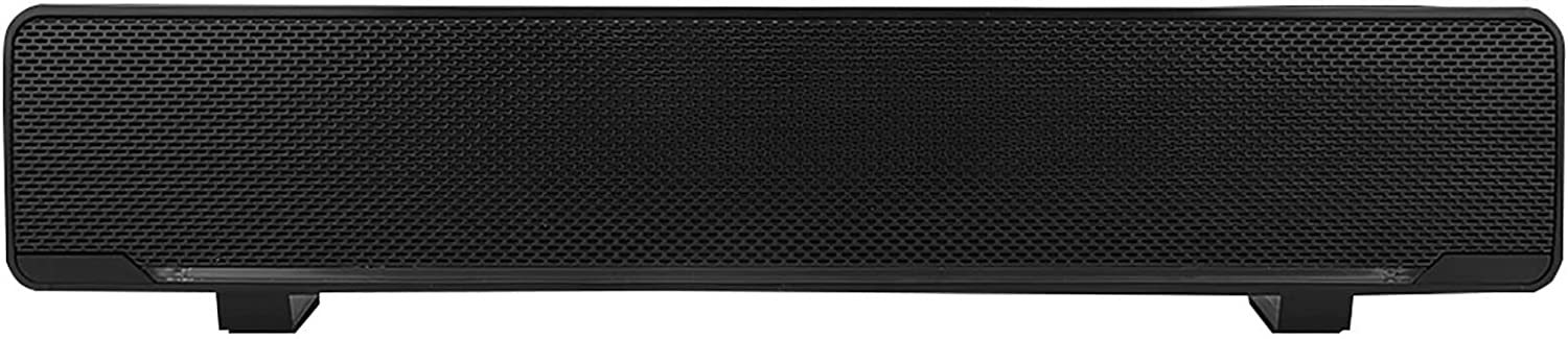 Akozon Black Wired Stereo Soundbar Music, Player Bass Surround Sound Box... - $31.92