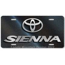 Toyota Sienna Inspired Art Gray on Carbon FLAT Aluminum Novelty License Plate - £14.38 GBP