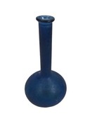 Vintage 90s Pier One Blue genie Vase Mod Atomic Geo Retro - £15.54 GBP
