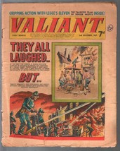 Valiant 12/2/1967-Fleetway-tabloid-firefighters-Steel Claw-Mytek-U.K.-G - £25.51 GBP