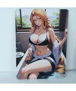 Matsumoto Rangiku Premium Waifu Card Anime Girl Wall Art Oversized Board A5 - $22.76