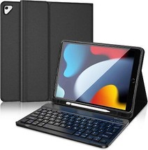 Case 10.2 with Keyboard 2021 Slim Smart Case for Air 3rd Gen Pro 10.5 inch Built - £44.10 GBP