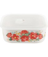 Pioneer Woman ~ Ceramic Food Storage Container ~ Vintage Floral Pattern ... - $736.13 MXN