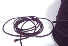 Approx 2.5mm - 5 -10 yds Burgundy Red Elastic Drawstring Round Elastic C... - $5.99+