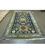 6&#39; X 9&#39; Vintage Handmade Knotted Turkish Caucasian Design Wool Rug Nice - $28,742.14 MXN