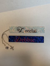 HANDMADE, personalized Resin Bookmark You Choose Your Color - £7.82 GBP