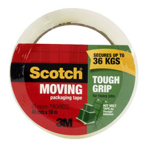 Scotch Tough Grip Moving Packaging Tape (48mmx50m) - £25.77 GBP