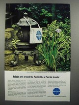 1963 Pan Am Airways Ad - Gets Around the Pacific - $18.49