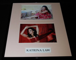 Katrina Law Signed Framed 16x20 Photo Set AW Spartacus Arrow Nyssa al Ghul - £99.25 GBP