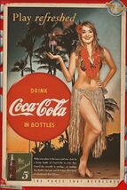 Coca Cola Coke Soda Pop Retro Vintage Metal Sign 8x12in Advertising Ad 142 - $24.74