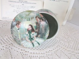 GWTW 1991 SCARLETT AT TWELVE OAKS MUSIC BOX LTD ED COA 10765F PREMIER IS... - $180.18 MXN