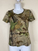 Lady Belle Womens Size S Camouflage Scoop Neck T-shirt Short Sleeve - £5.91 GBP