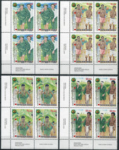 Papua New Guinea. 2017. Kokoda Trail Campaign (MNH **) set of 4 Blocks - $23.78