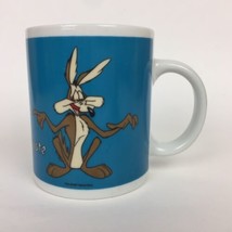 1997 WB Looney Tunes Coffee Tea Cup Mug Road Runner Wile E. Coyote Salton Used - £11.87 GBP