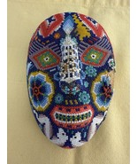 TWO Mexican Huichol Beaded Masks Hand Made Small Intricate colorful bead... - €27,98 EUR