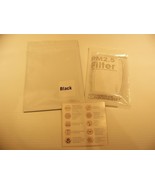 Mulberry Silk Face Mask (black) w/ 10 Filters NIP - £14.15 GBP