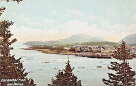 Bar Harbor Maine From Bar ISLAND~1900s Postcard - £5.13 GBP