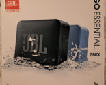 *Open Box* JBL Go Essential Waterproof Wireless Speaker, 2 Pack - £33.20 GBP