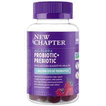 New Chapter ALL-FLORA PROBIOTIC+PREBIOTIC DUAL-ACTION 60ct Exp. 1/27 - $19.79