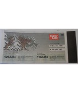 Super Loto 1987 Canada Lottery Ticket Stub VG+ expired Collectible Vintage - $13.27 CAD