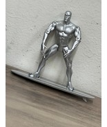 Silver Surfer 1997 Toy Biz Action Figure 30th Anniversary Series With Board - $13.49