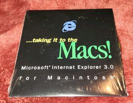 VTG Taking It To The Macs Microsoft Internet Explorer 3.0 CD ROM Macintosh - $11.99