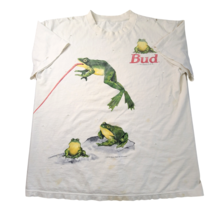 Vintage 90s BUDWEISER FROGS 1995 Wild Outs T-Shirt Sz XL AS IS RARE - £29.81 GBP