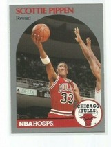 Scottie Pippen (Chicago Bulls) 1990-91 Nba Hoops Card #69 - £3.98 GBP