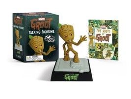 Guardians of the Galaxy Groot Talking Figurine Plus Mini Groot Book NEW SEALED - £11.41 GBP