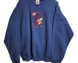 VTG Taz Looney Tunes SZ X-Large Dark Blue Long Sleeve Sweat Shirt - £23.80 GBP