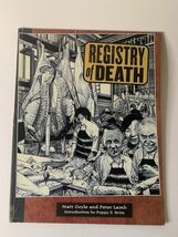 Registry of Death 1996 Kitchen Sink Press Matt Coyle &amp; Peter Lamb Graphi... - $5.50