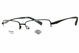 Harley Davidson HD9024 002 Matte Black 57mm Eyeglasses New Authentic - $29.57