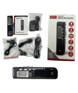 GPX PR047B Digital Voice Recorder 4GB Flash Memory Audio Dictaphone Reco... - $20.78 CAD