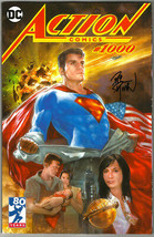 Signed Action Comics #1000 Dc Comics Superman Variant Cover Art By Dave Dorman - £23.72 GBP