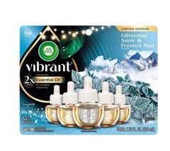 Air Wick Vibrant Essential Oil Refill, Glistening Snow &amp; Frosted Mint, P... - $27.95