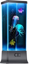 Electric Jellyfish Tank Table Lamp with Color Changing Light Gift for Kids Men W - £42.42 GBP