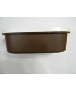 Tupperware 2 Cup Container5 Brown White Lid #1611-23 - $110.05 MXN