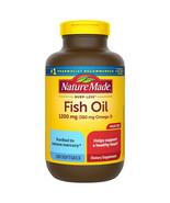 Nature Made Fish Oil 1200mg (360mg Omega 3) 200 Softgels ~ Exp 2027+2028 - $27.06 CAD