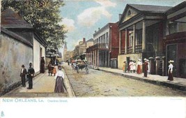 Chartres Street New Orleans Louisiana 1905 Tuck postcard - £5.85 GBP