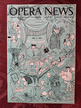 Rare Metropolitan Opera News Magazine May 4 1959 The Met On Tour - £12.98 GBP