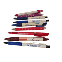 Drug Rep Advertising Pharmaceutical Promo Pens Lot Breast Cancer Oncology Writes - £35.36 GBP